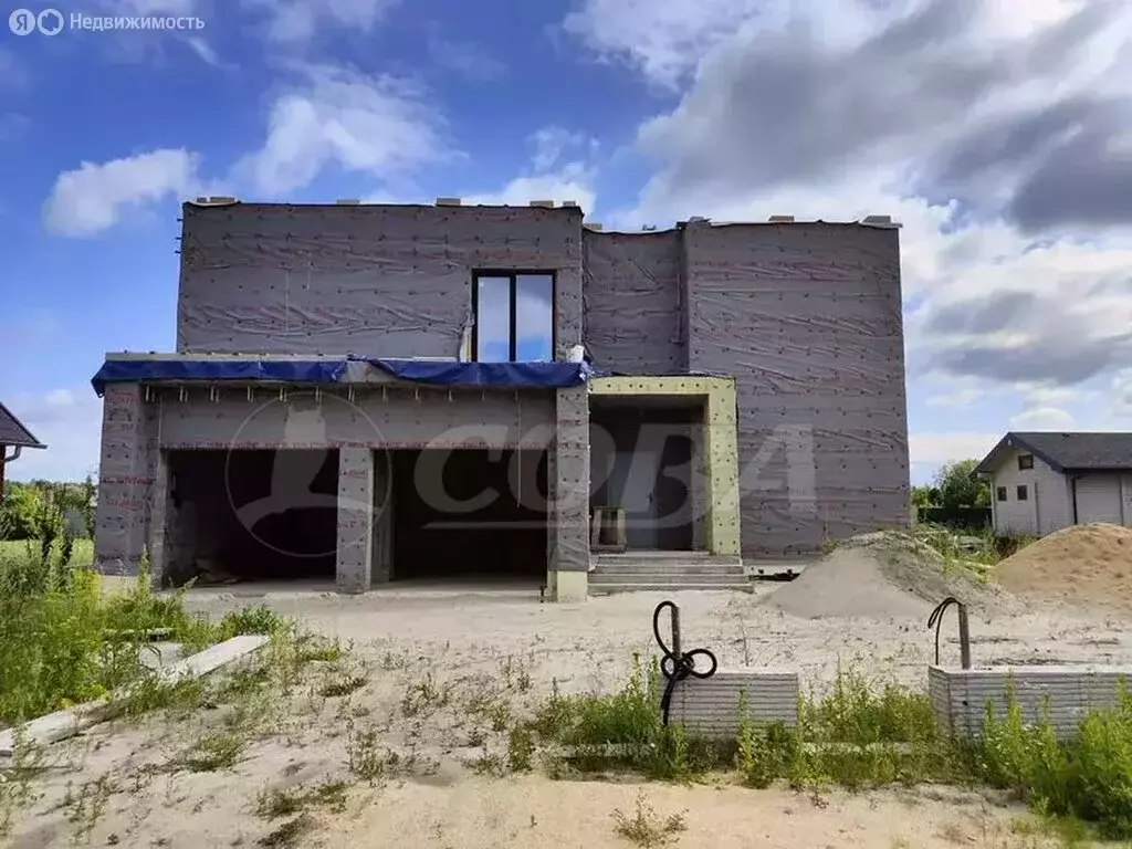 Дом в Тюменский район, деревня Патрушева (313.8 м) - Фото 1