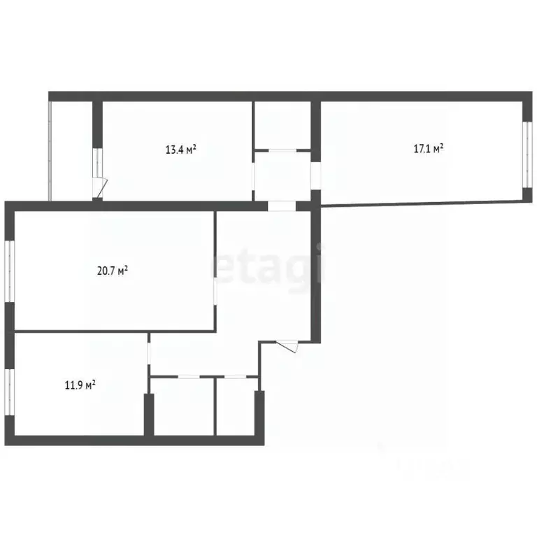 3-к кв. Воронежская область, Воронеж Московский просп., 117А (85.8 м) - Фото 2