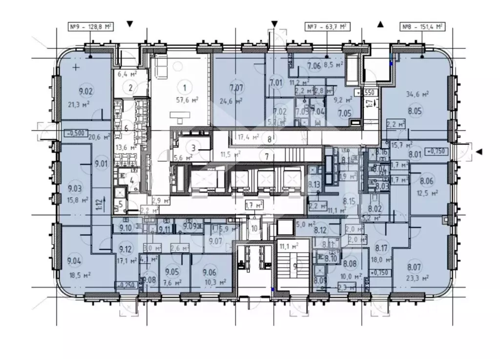 Помещение свободного назначения в Москва Павелецкая Сити жилой ... - Фото 2
