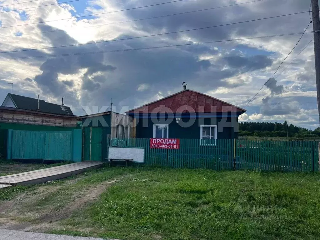 Дом в Новосибирская область, Ордынский район, с. Красный Яр ул. Щорса ... - Фото 1