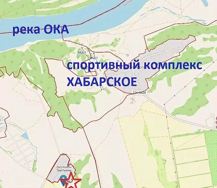Участок в Нижегородская область, Богородский муниципальный округ, д. ... - Фото 2