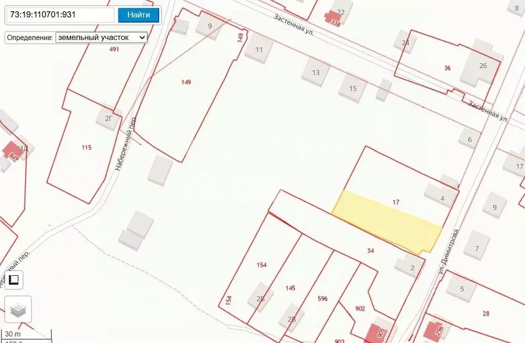 Участок в Ульяновская область, Ульяновский район, с. Большие Ключищи ... - Фото 2