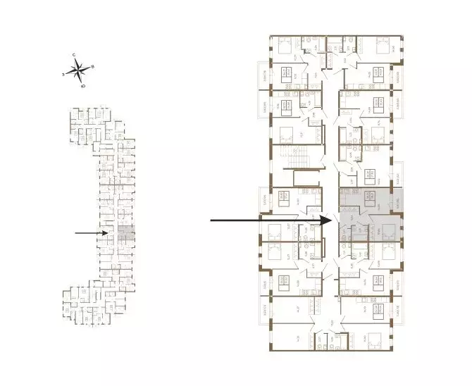 1-комнатная квартира: Сертолово, Златоглавая улица, 2к2 (38.21 м) - Фото 2