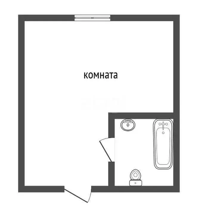 Квартира-студия: Воронеж, улица Космонавтов, 40 (17.4 м) - Фото 1