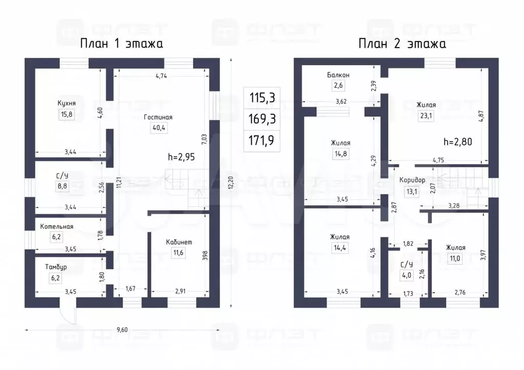 Дом 171,9 м на участке 8,9 сот. - Фото 0