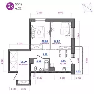 2-к кв. Иркутская область, Иркутский муниципальный округ, Маркова рп ... - Фото 0