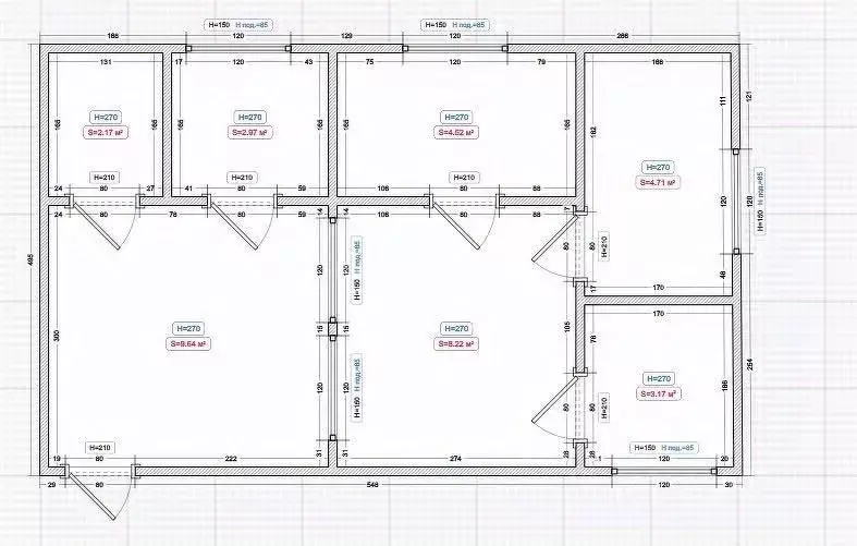 Дом в Ингушетия, Назрановский район, с. Плиево ул. Лермонтова (120 м) - Фото 1