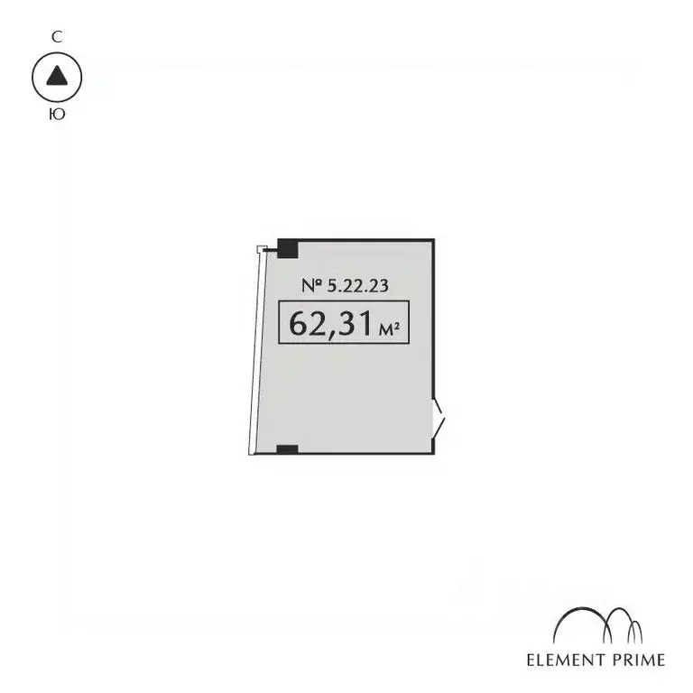 Офис в Санкт-Петербург Левашовский просп., 15 (62 м) - Фото 2