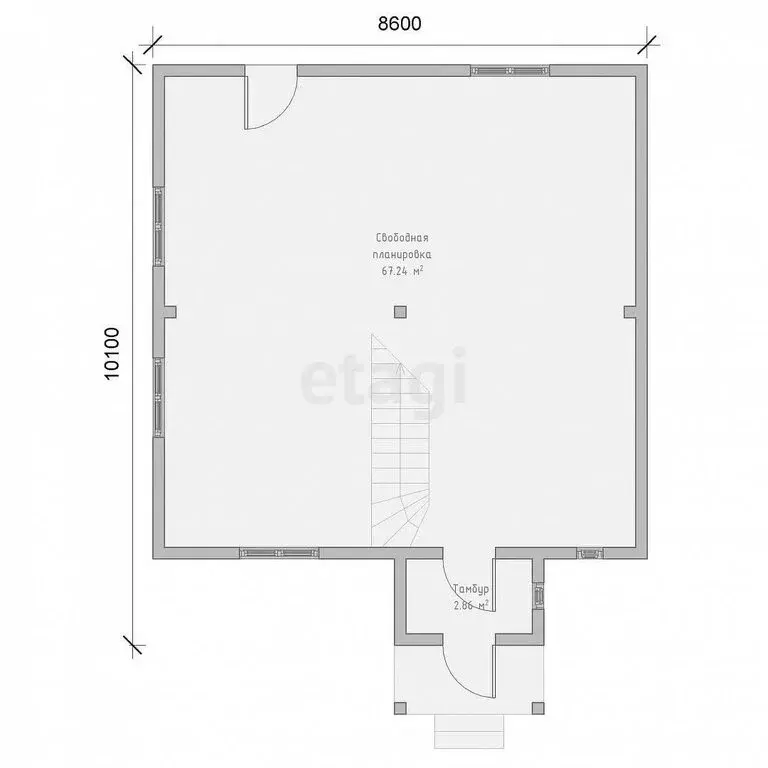 Дом в Курган, СНТ Черёмушки-4, Продольная улица (119 м) - Фото 1