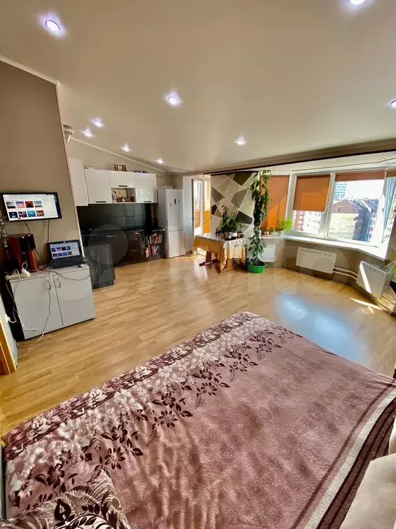 Квартира-студия, 39 м, 8/9 эт. - Фото 1