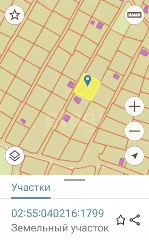 Участок в Башкортостан, Уфа Сосенки ОСТ ОАО УМПО СТ, 290 (4.75 сот.) - Фото 1