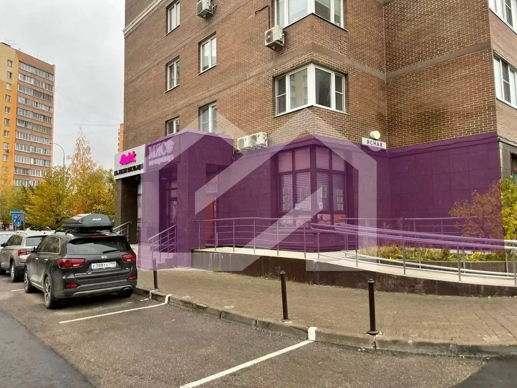 Торговая площадь в Москва пос. Коммунарка, ул. Ясная, 1 (58 м) - Фото 1