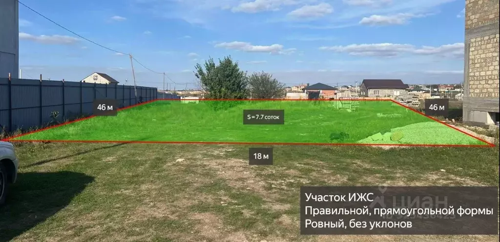 Участок в Крым, Симферопольский район, Перовское с/пос, с. Дубки ул. ... - Фото 2