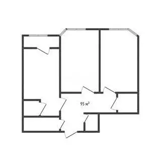 3-комнатная квартира: Махачкала, улица Пугачёва, 8А (115 м) - Фото 1