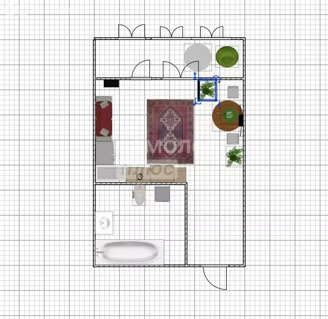 Квартира-студия: Ульяновск, улица Аблукова, 14 (22.14 м) - Фото 1