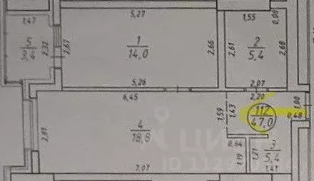 1-к кв. Башкортостан, Уфа ул. Рихарда Зорге, 65Б (43.6 м) - Фото 2