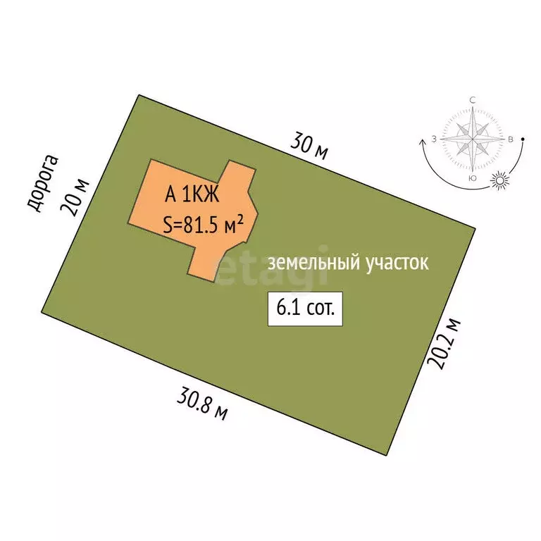 Дом в Тюмень, садоводческое некоммерческое товарищество Дубрава, 5-я ... - Фото 1