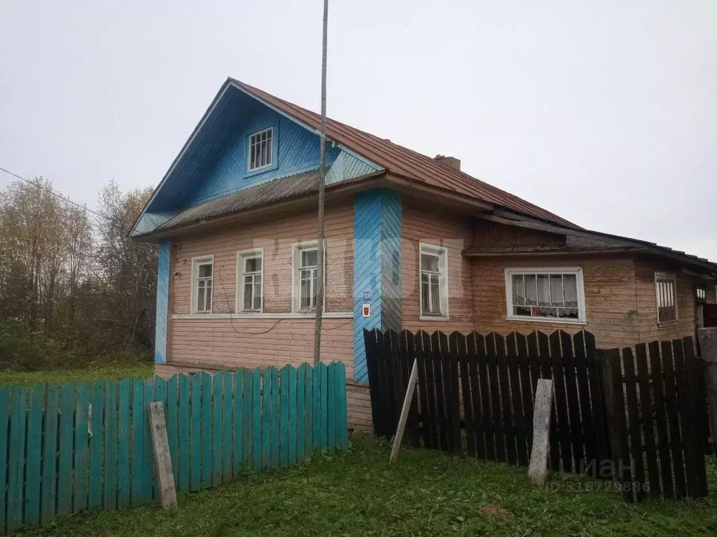 Дом в Вологодская область, Сокольский муниципальный округ, д. Филяево  ... - Фото 0