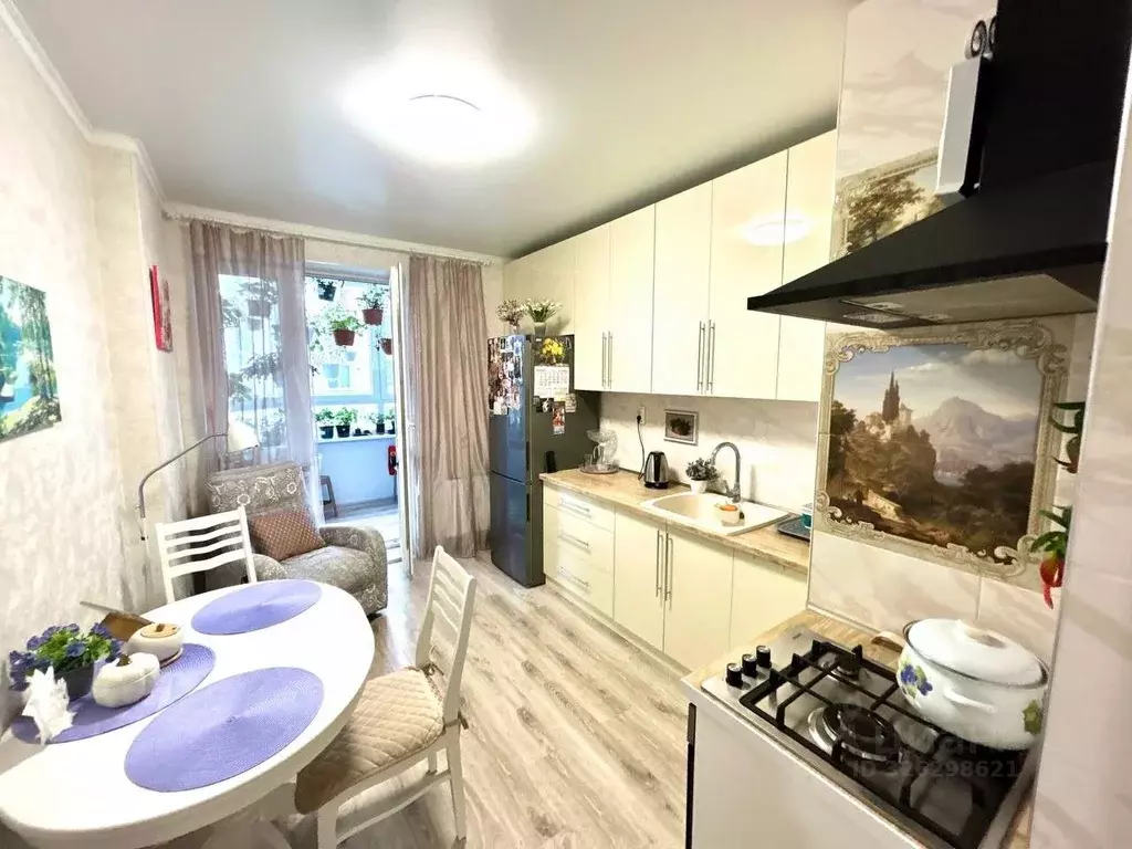 1-к кв. Калининградская область, Калининград Малоярославская ул. (43.6 ... - Фото 1