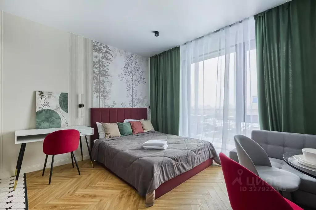 Студия Москва Волгоградский просп., 32/5к3 (25.0 м) - Фото 1