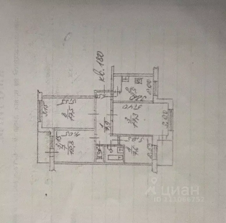 4-к кв. Крым, Симферополь ул. 60 лет Октября, 17 (76.7 м) - Фото 2