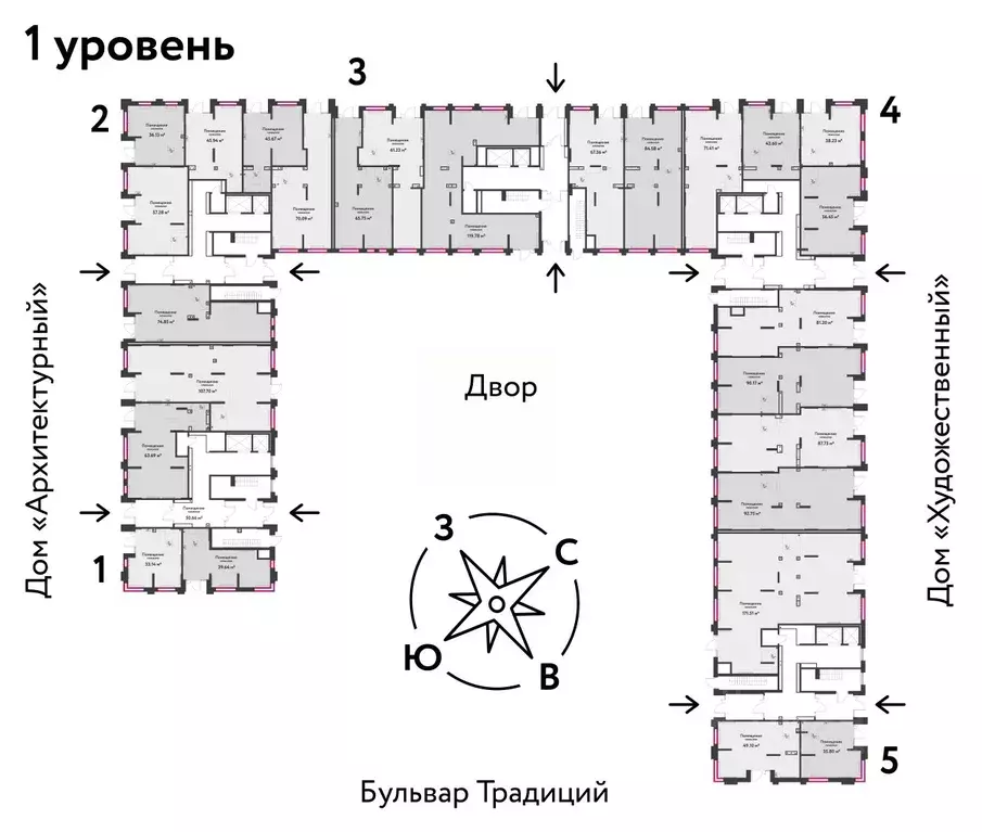 Торговая площадь в Тюменская область, Тюмень ул. Новоселов, 102 (71 м) - Фото 1