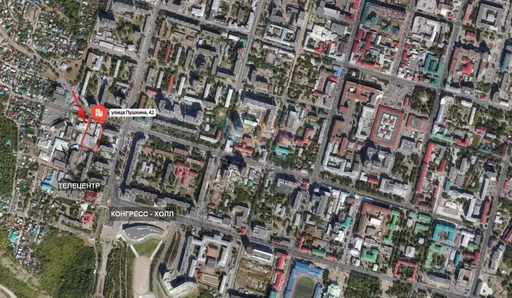 Торговая площадь в Башкортостан, Уфа ул. Пушкина, 42 (3342 м) - Фото 1