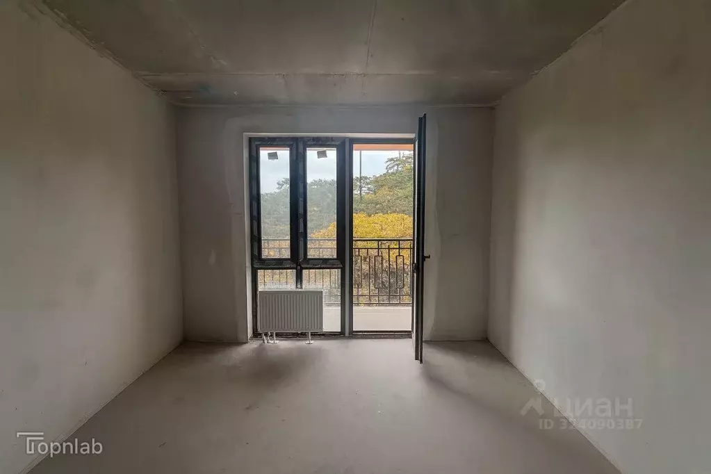 1-к кв. Крым, Ялта муниципальный округ, Восход пгт ул. Авроры, 77к3 ... - Фото 2