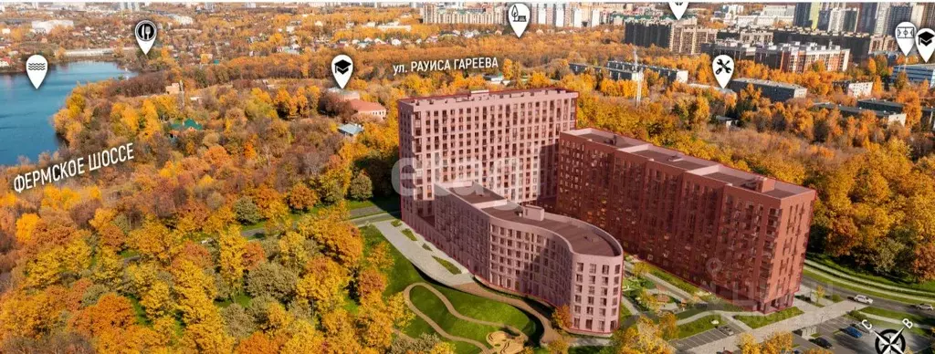 1-к кв. Татарстан, Казань Ферма-2 жилмассив,  (37.7 м) - Фото 1