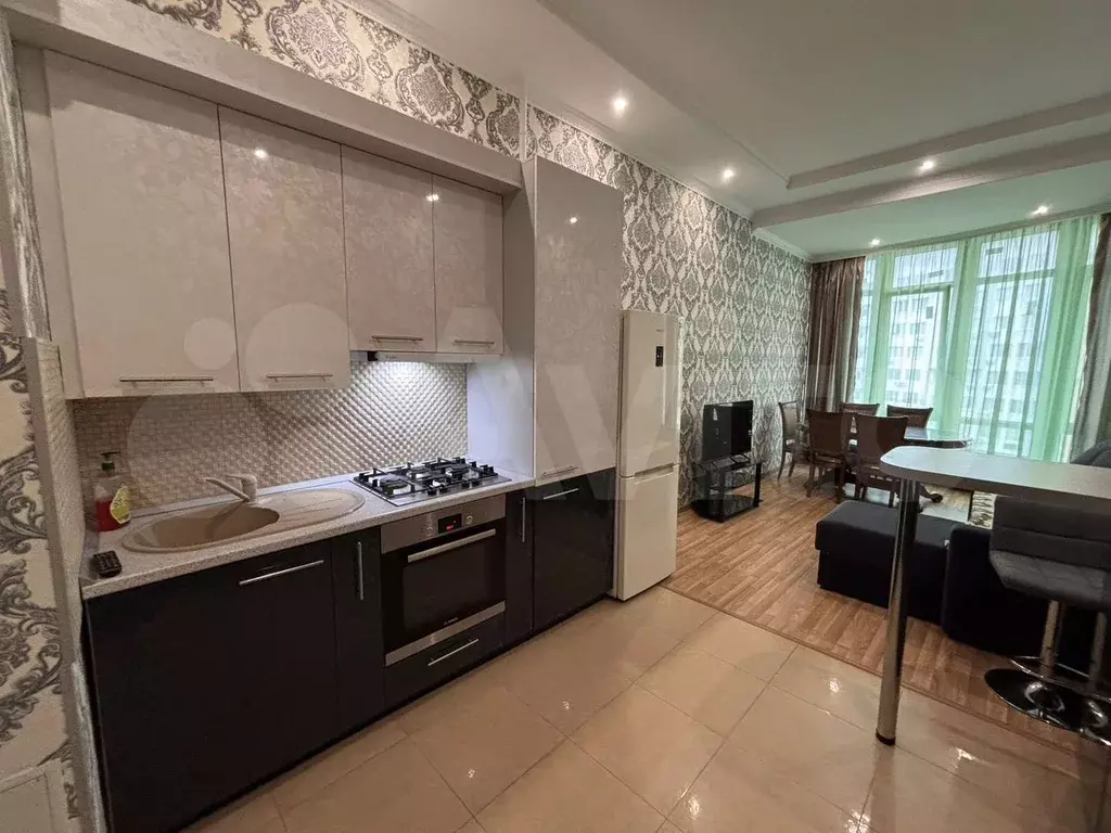 1-к. квартира, 55 м, 5/9 эт. - Фото 0