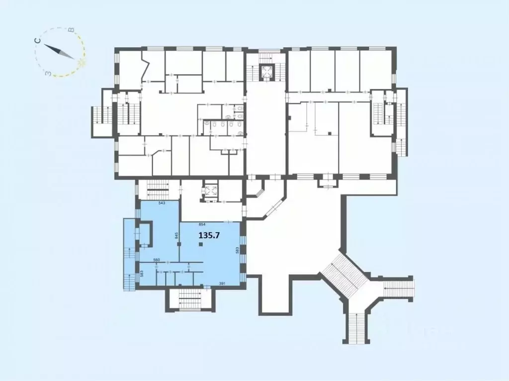 Помещение свободного назначения в Новосибирская область, Новосибирск ... - Фото 2