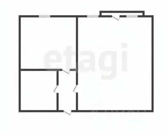 1-к кв. Курская область, Курск просп. Победы, 46 (37.7 м) - Фото 2