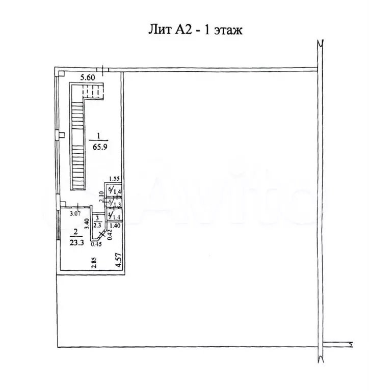 Торговля или офис, 705 м - Фото 0