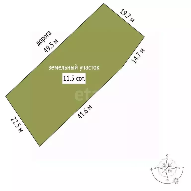 Участок в Ленинградская область, Всеволожский район, Сертоловское ... - Фото 1