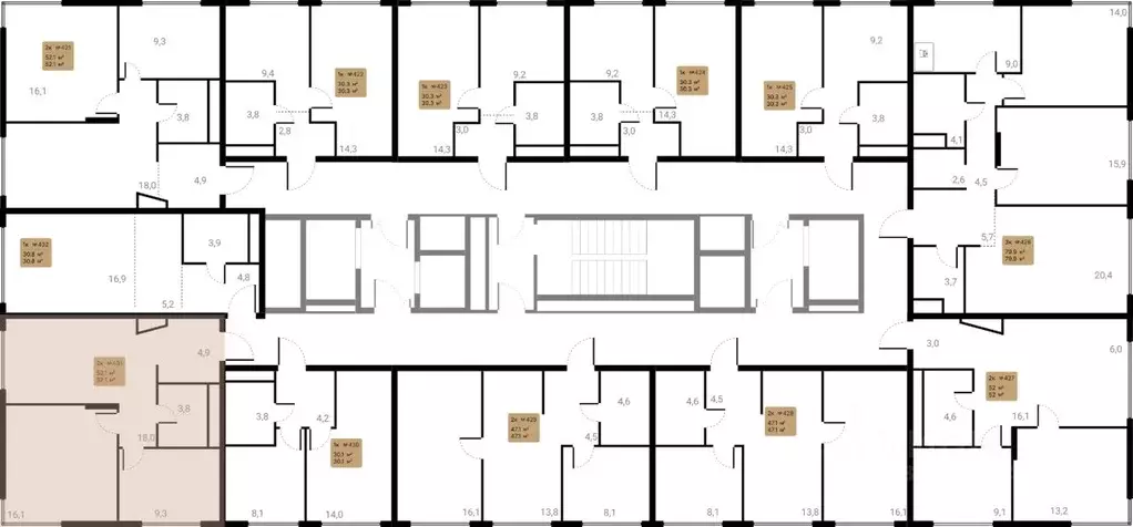 2-к кв. Московская область, Химки Лесная Коллекция жилой комплекс, к1 ... - Фото 1