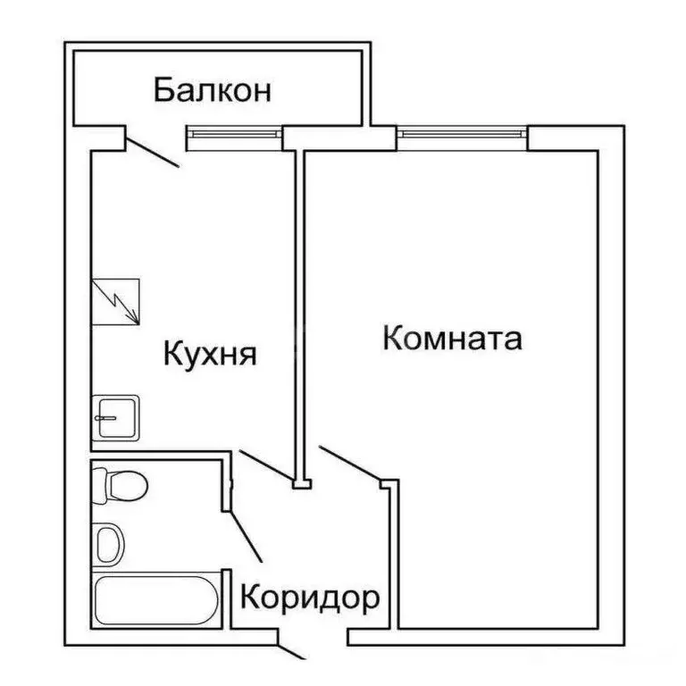 1-комнатная квартира: Тула, проспект Ленина, 140 (42 м) - Фото 0