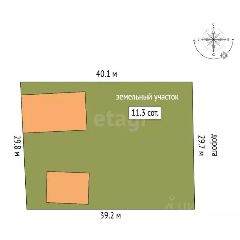 Дом в Саха (Якутия), Якутск ул. 2-я Линия, 12 (113 м) - Фото 1