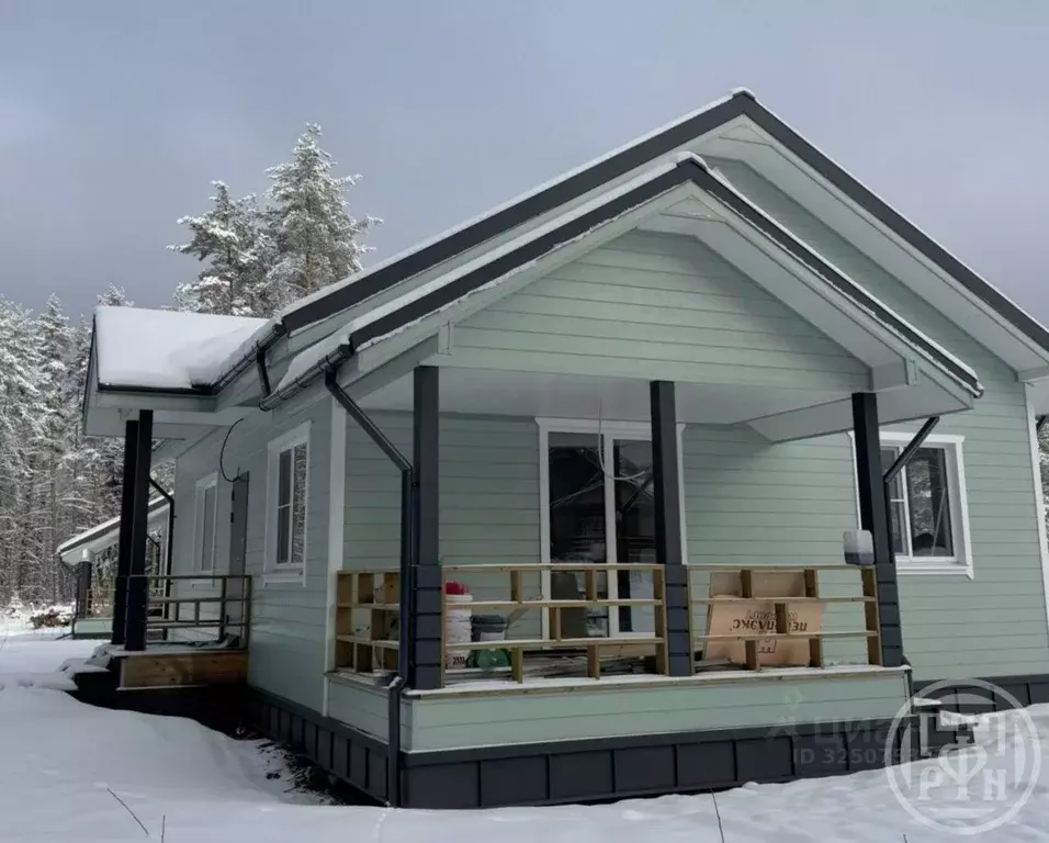 Дом в Ленинградская область, Выборгский район, Полянское с/пос, Лесной ... - Фото 2