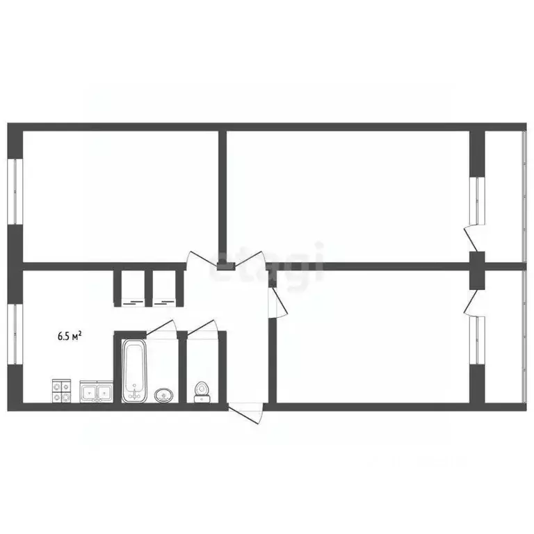 Комната Мордовия, Саранск ул. Веселовского, 19 (14.4 м) - Фото 1