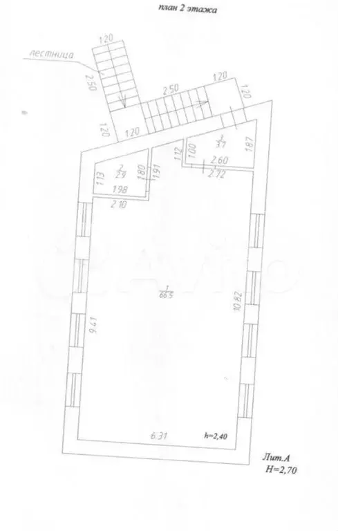 Продам габ на первой линии, 200,4м - Фото 1