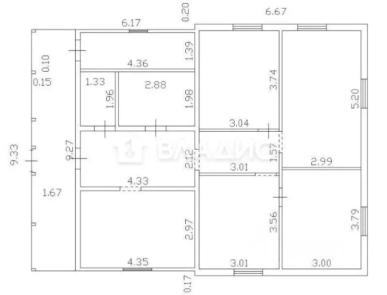 Дом в Смоленская область, Смоленский муниципальный округ, д. Бубново ... - Фото 2