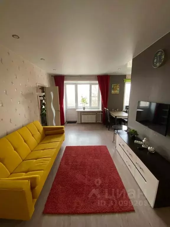 2-к кв. Татарстан, Казань ул. Дружбы, 12 (45.0 м) - Фото 1