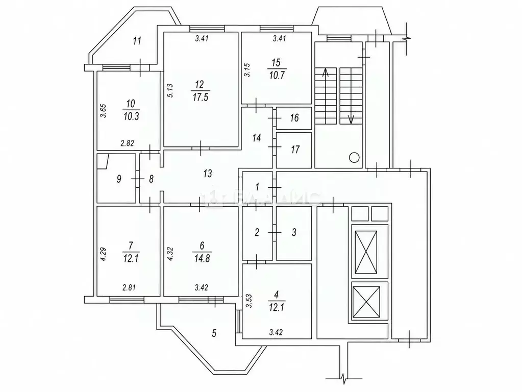 5-к кв. Московская область, Балашиха Ольгино мкр, ул. Граничная, 20 ... - Фото 2