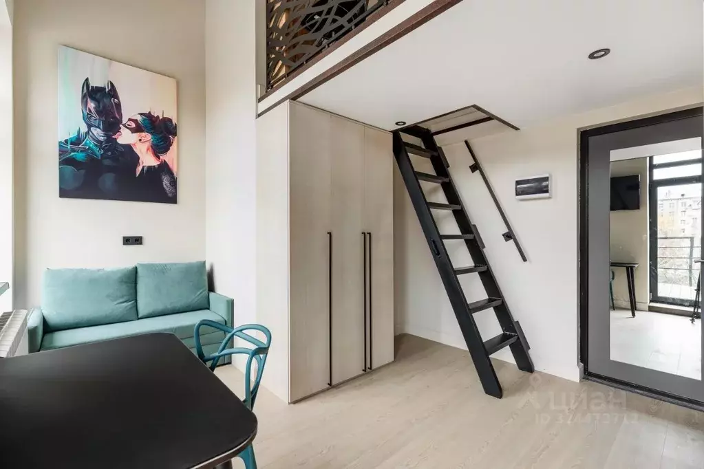 Студия Москва 2-я Рощинская ул., 10 (30.0 м) - Фото 2