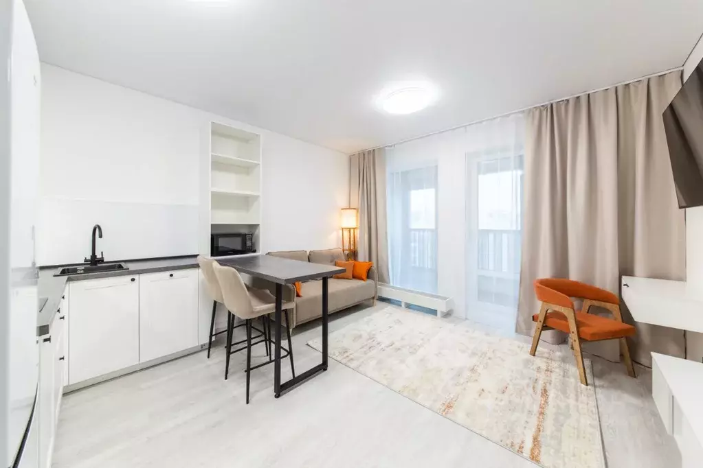 Студия Санкт-Петербург ул. Ультрамариновая, 5 (25.0 м) - Фото 1