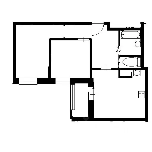2-к кв. Московская область, Красногорск бул. Космонавтов, 17 (60.0 м) - Фото 1