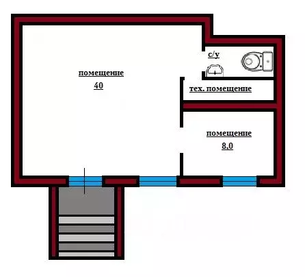 Помещение свободного назначения в Брянская область, Брянск ул. ... - Фото 2