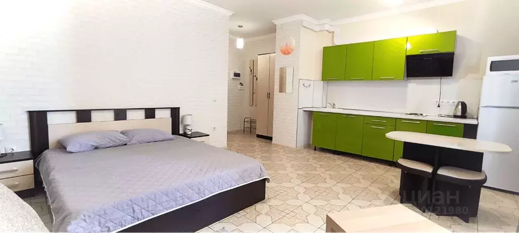 Студия Краснодарский край, Анапа ул. Верхняя Дорога, 151к1 (33.0 м) - Фото 2