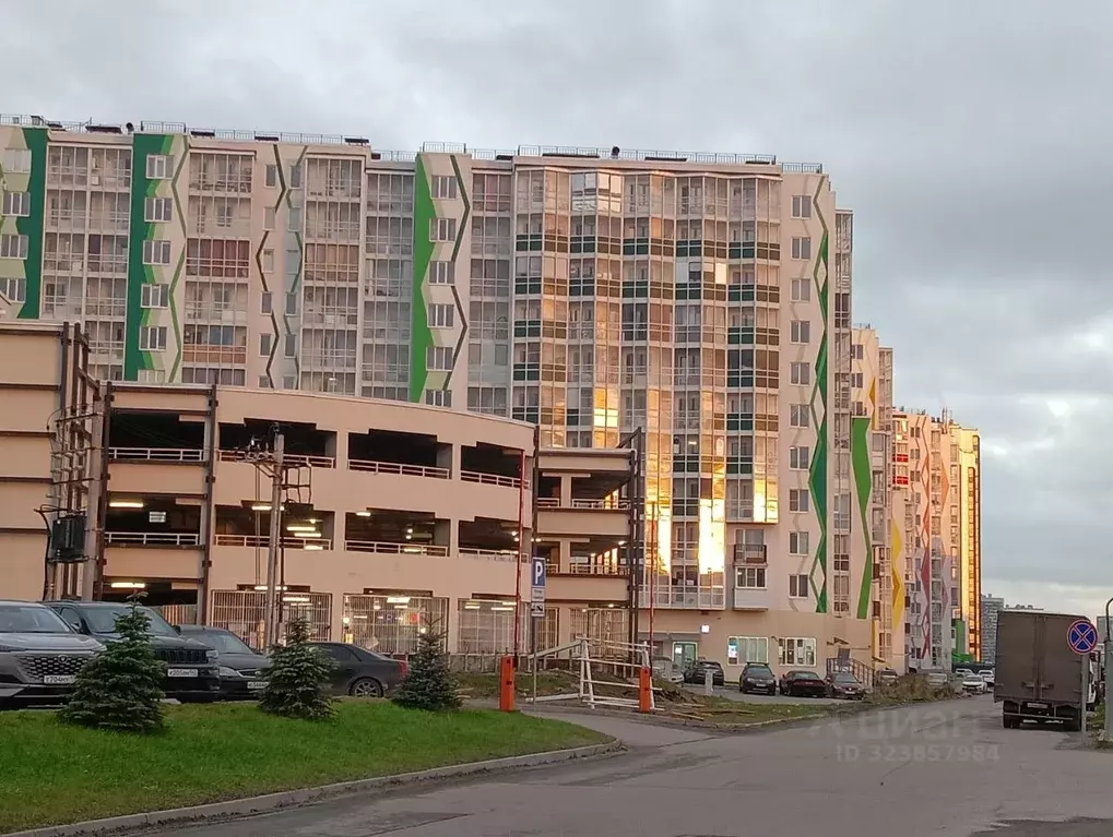 2-к кв. Ленинградская область, Всеволожский район, пос. Бугры ул. ... - Фото 1