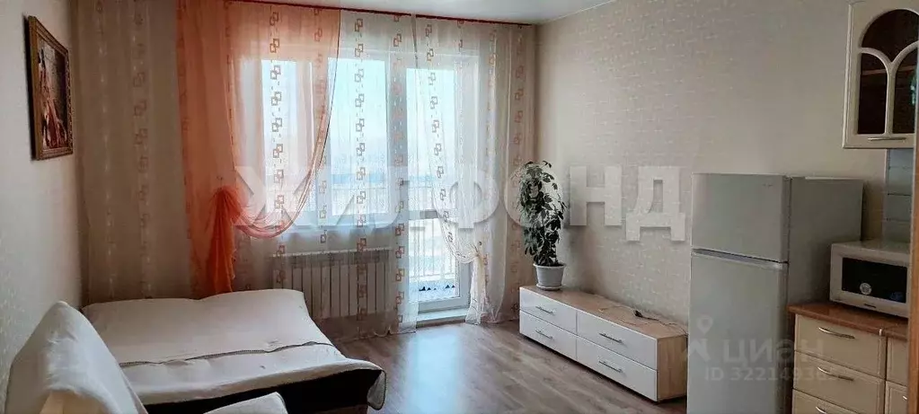 Студия Новосибирская область, Новосибирск ул. Мясниковой, 6/3 (31.0 м) - Фото 0